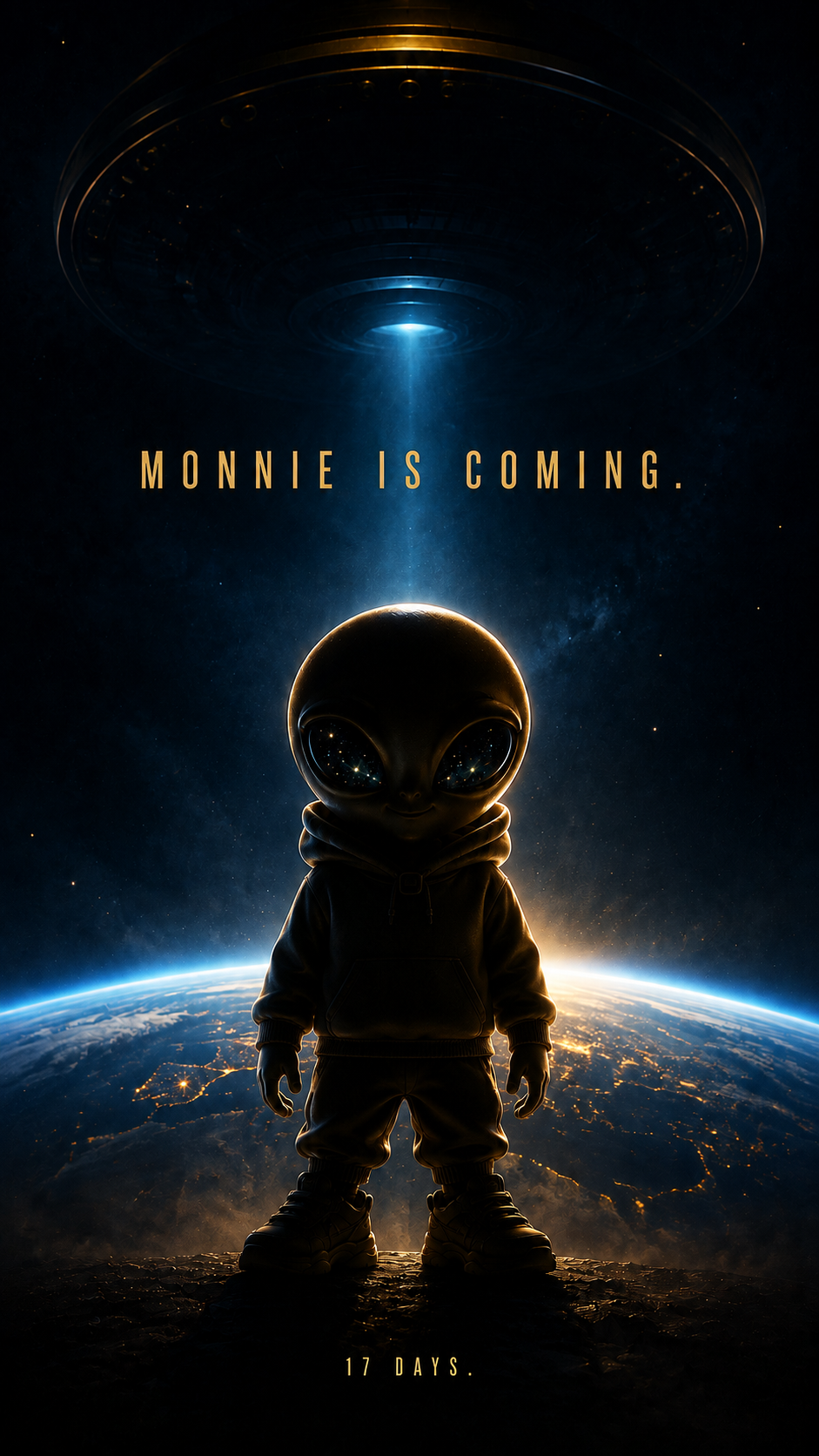 Monnie Is Coming — the first Monnieverse story poster